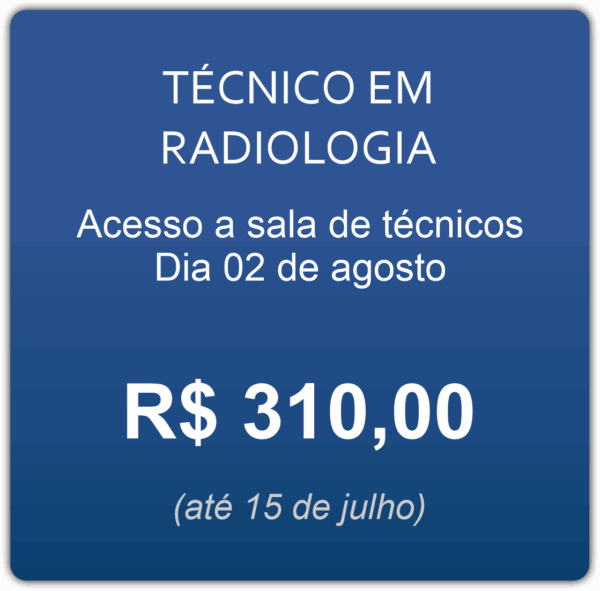 CURSO PARA TÉCNICO DE RADIOLOGIA